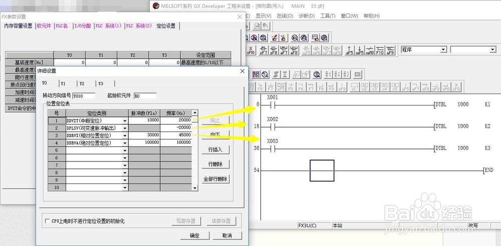 三菱FX系列PLC定位如何控制
