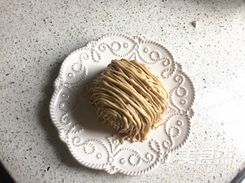 蒙布朗蛋糕的做法