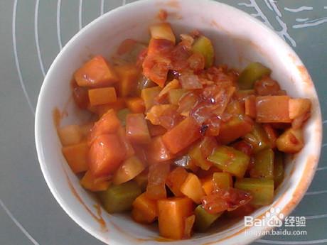 香辣南瓜莴笋炒鸡丁的做法