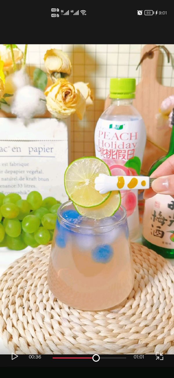 桃桃青梅微醺果酒