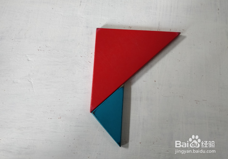 用七巧板怎样拼一只兴奋跳跃的狗?