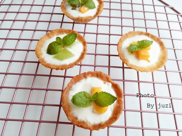 水果酸奶曲奇蛋挞