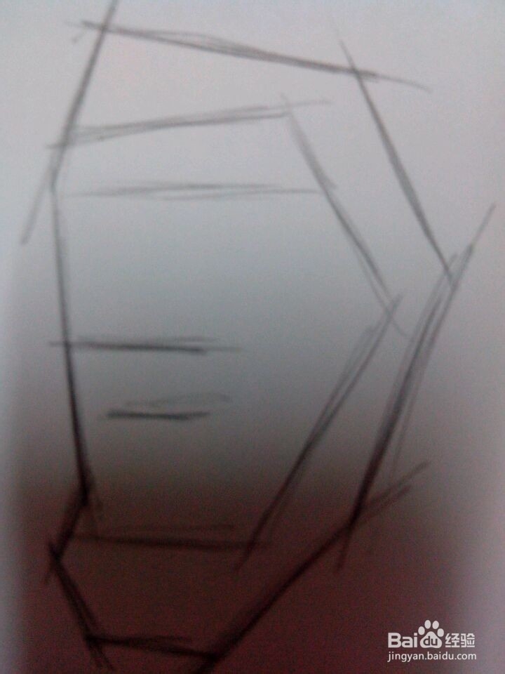 简单的石膏象绘画