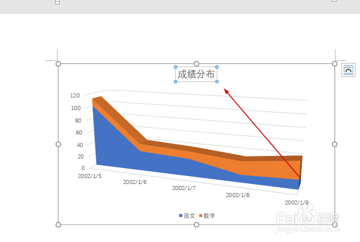 word文档如何插入制作三维面积图怎么进行图表