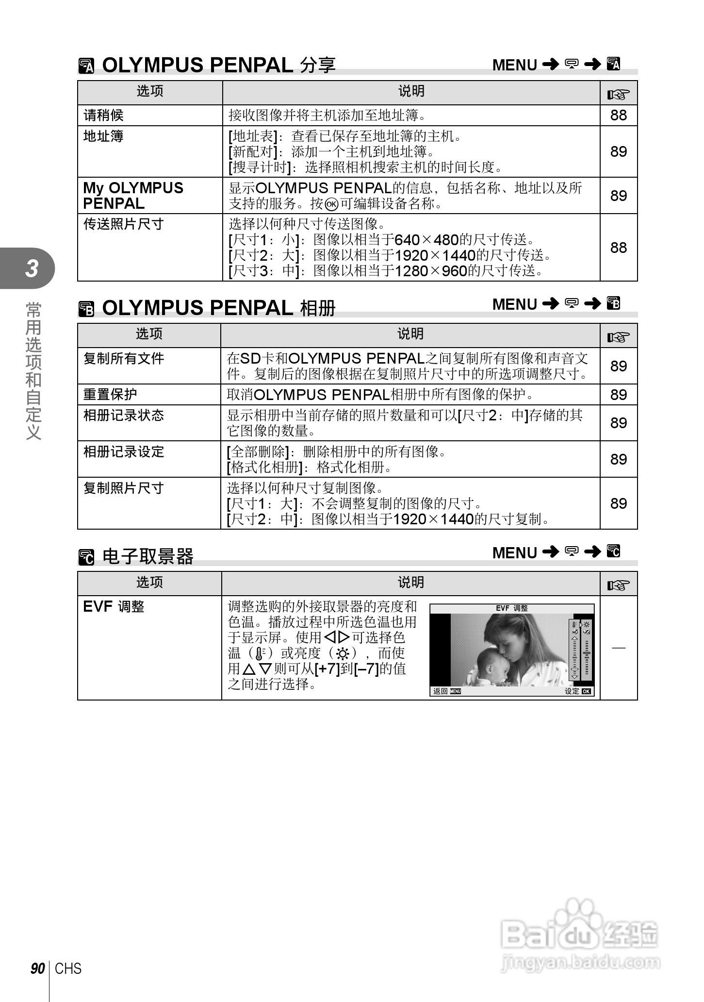 奥林巴斯E-PL5数码相机使用说明书:[9]