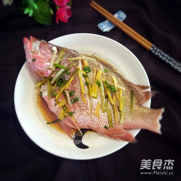 清蒸红友鱼的做法