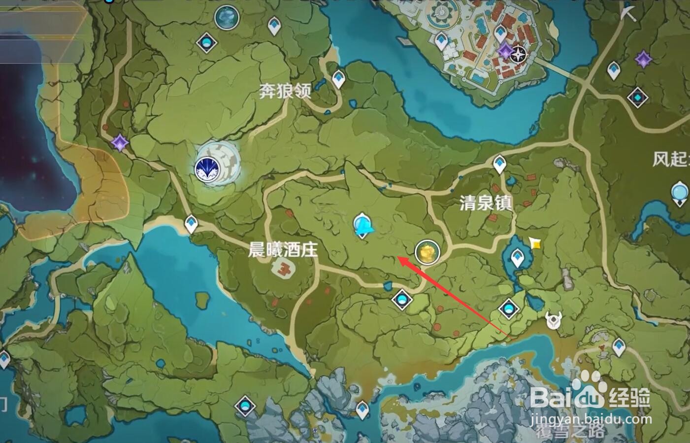 原神金苹果群岛在哪，金苹果群岛怎么去