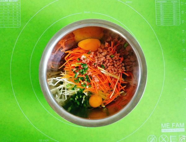 土豆胡萝卜鸡蛋饼