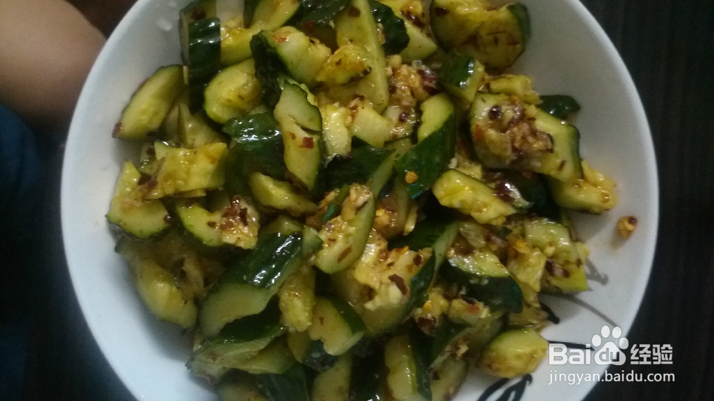 教你做家常菜-凉拌青瓜