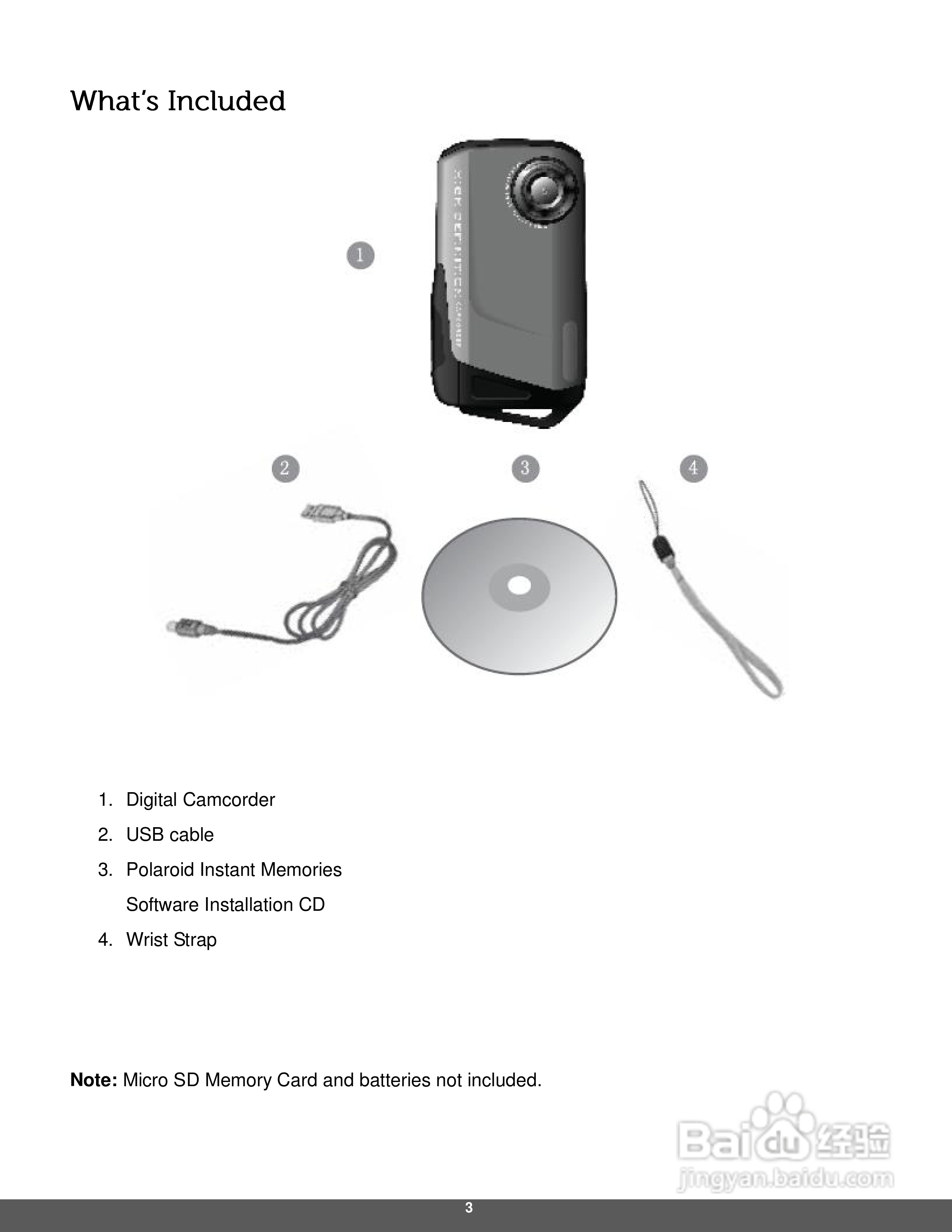 宝丽来ID642数码相机说明书:[1]