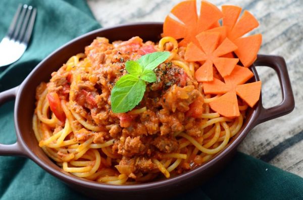 番茄牛肉意大利面