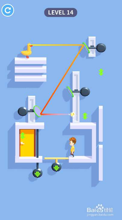 Run Away的LEVEL 14怎样通关?