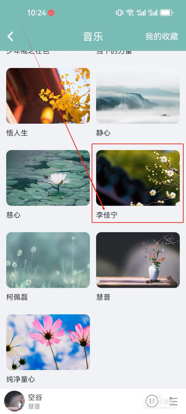 正气APP怎么查看《李佳宁》音乐分类？