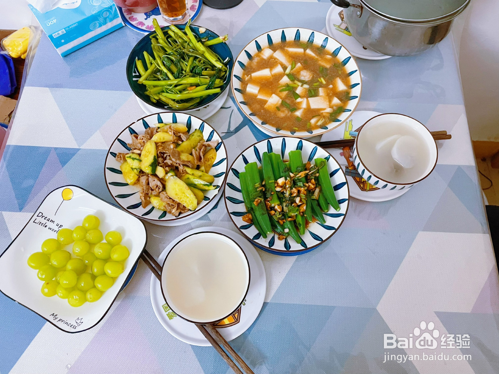 清甜鲜香的虾仁烩豆腐的做法