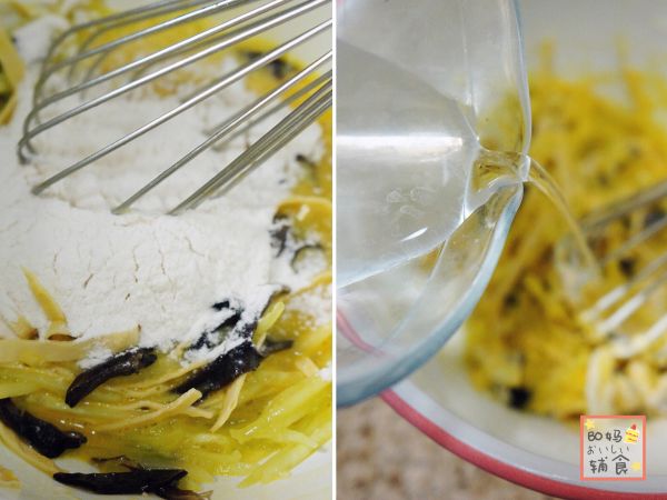 奶酪带子黄瓜烘蛋饼