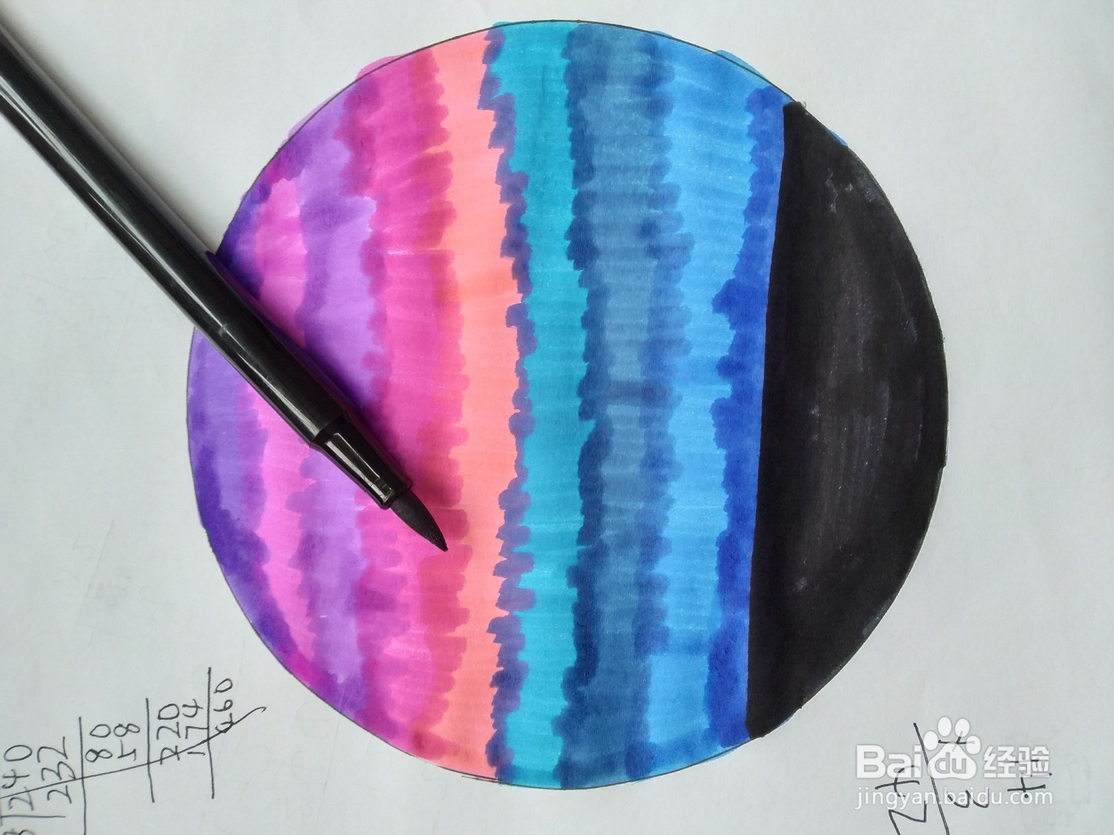 星空快速画法(超简单)