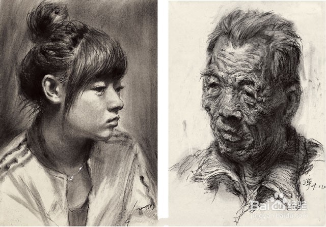 素描头像表现训练