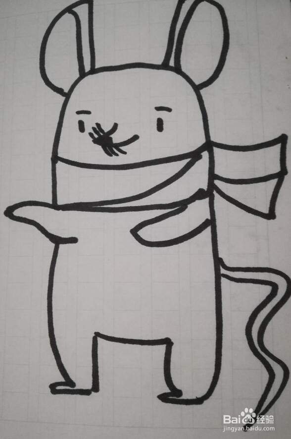 小老鼠的画法 小老鼠的简笔画
