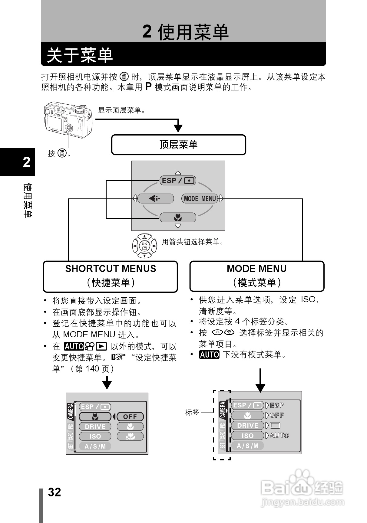 OLYMPUS CAMEDIA数码照相机C-760使用说明书:[4]
