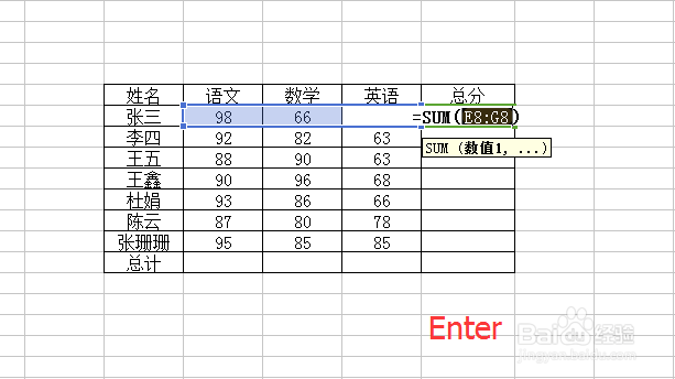 excel如何快速求和excel求和方式介绍