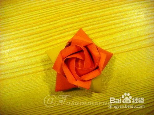 【天の折馆】立体星星折纸实拍教程