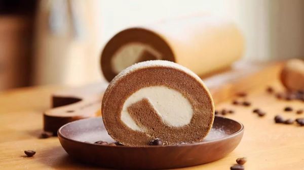 咖啡戚风蛋糕卷