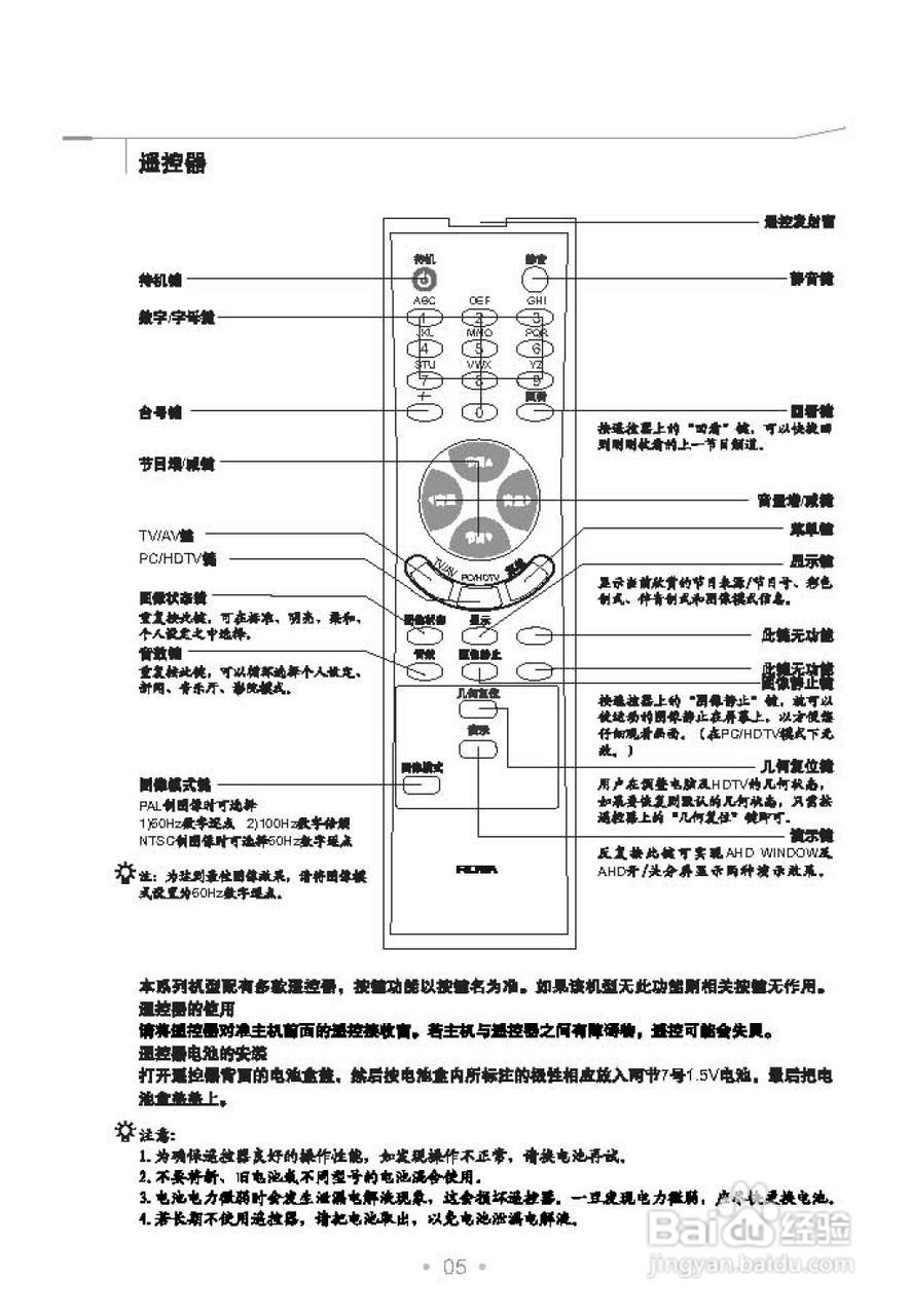 TCL王牌HD29V16SP彩电使用说明书