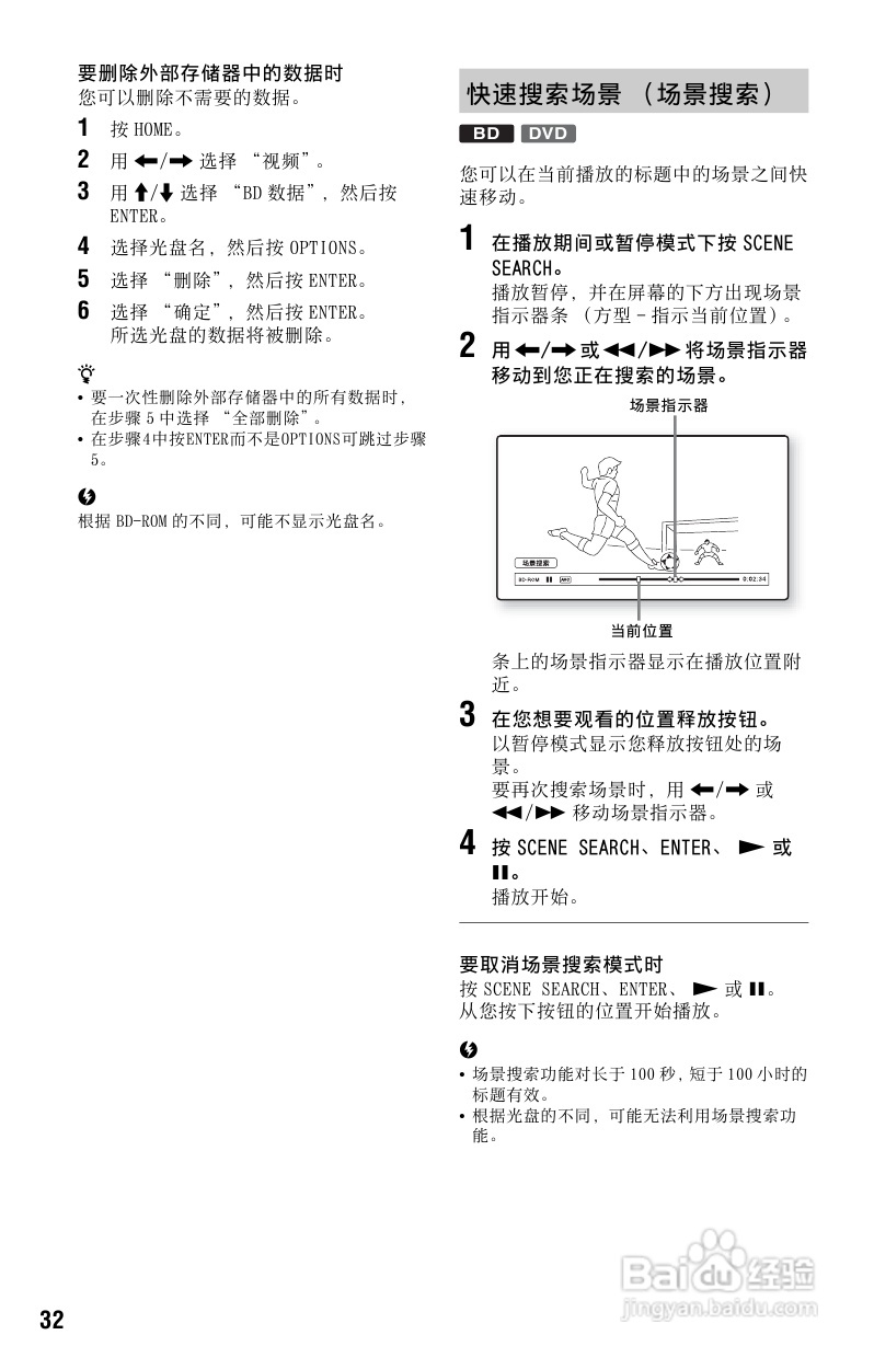 索尼BDP-S185蓝光播放机使用说明书:[2]