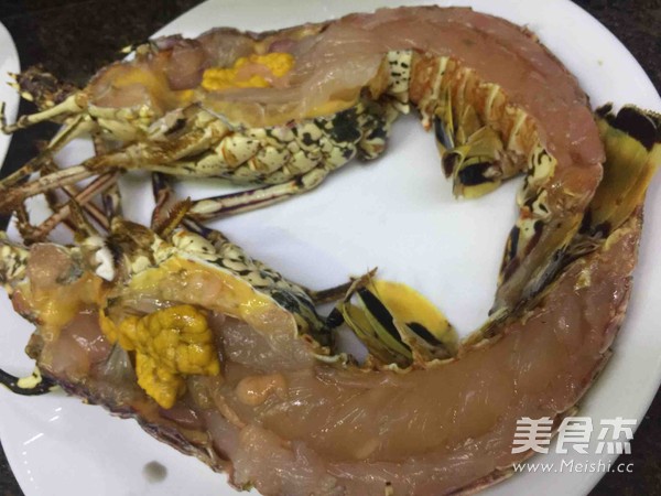 蒜蓉蒸龙虾的做法