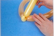 魔法气球造型教程系列之：[17]棒球帽