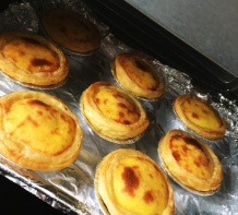 饭后甜点—葡萄干蛋挞