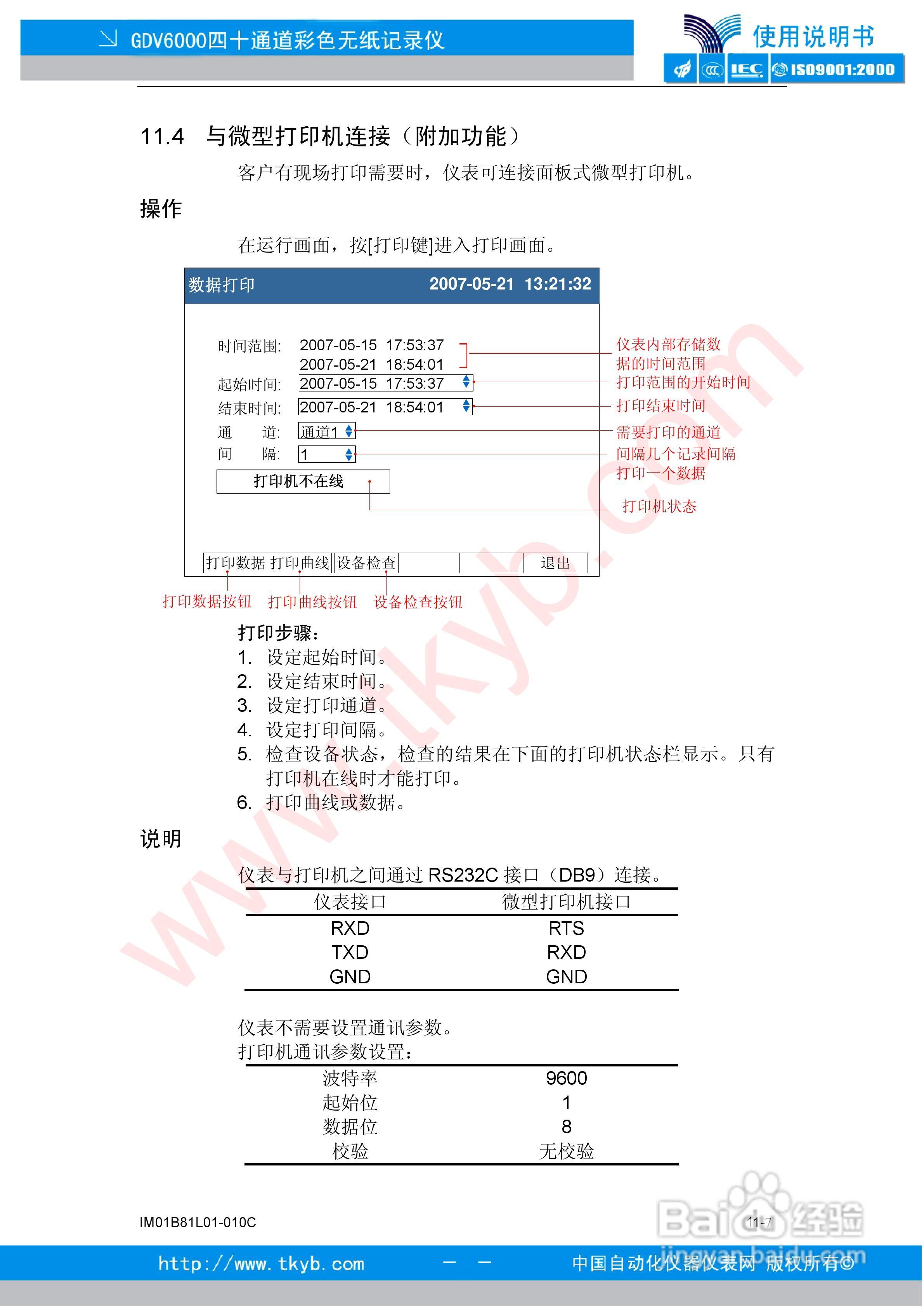 GDV6000彩色无纸记录仪使用说明书:[10]