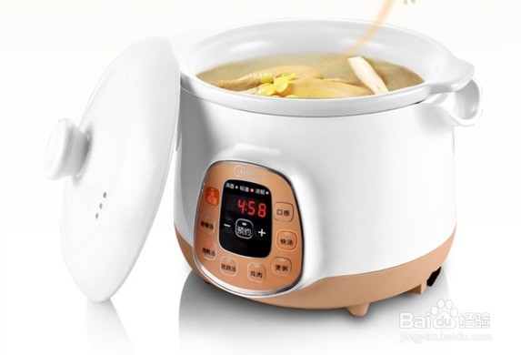 美的冬日厨房 桂圆肉花生排骨汤