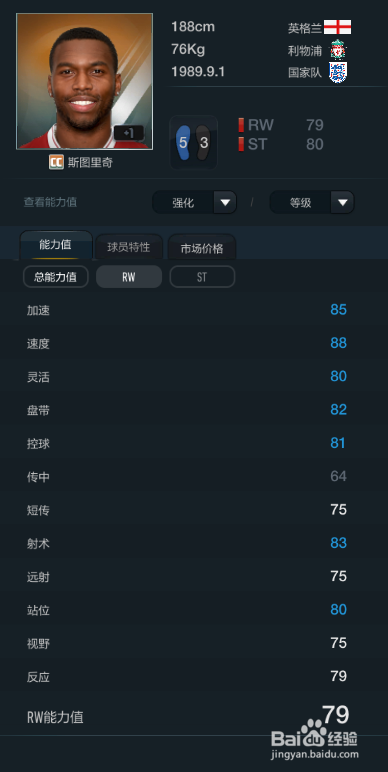 FIFA OL3利物浦球员推荐(边锋/边前卫篇)