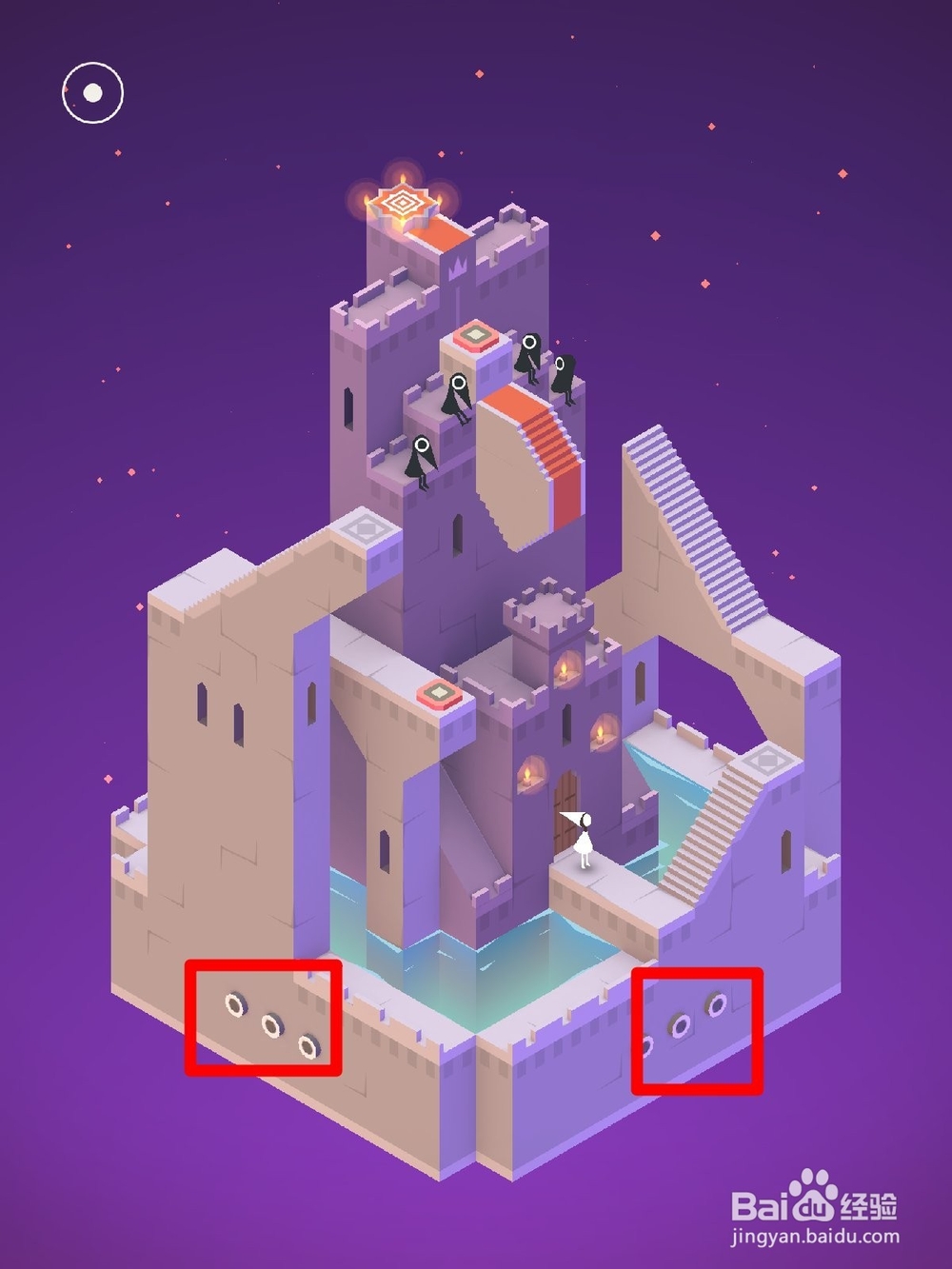 如何通关纪念碑谷：[6]原作-7-乌鸦巢