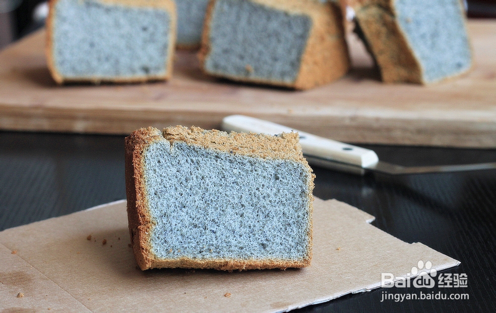 超详细步骤的----黑芝麻戚风