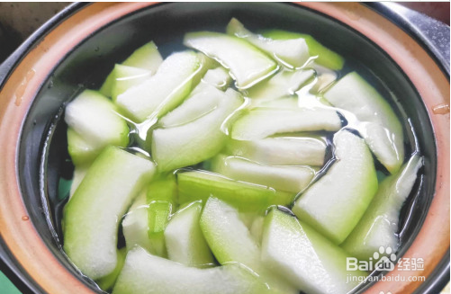 黄花菜冬瓜素汤怎么做