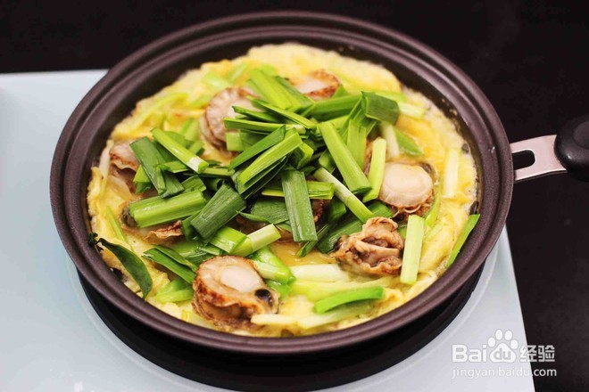 扇贝炒鸡蛋怎么做