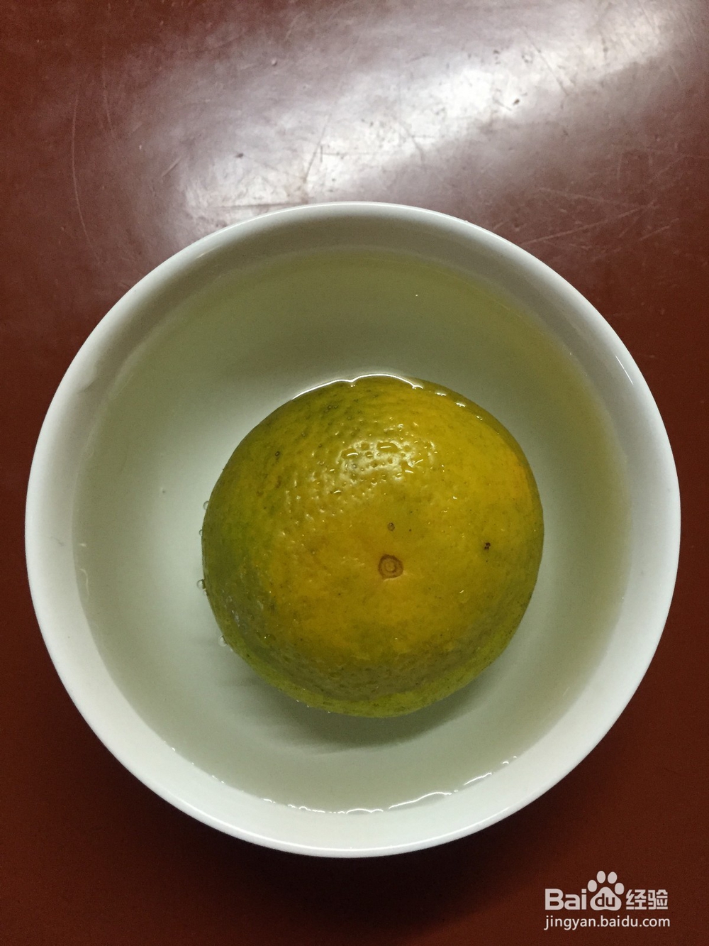 一道食疗效果倍加的自制水果---盐蒸橙子