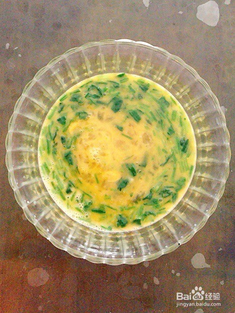 菠菜蛋烧怎么做