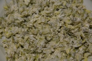 槐花拨烂子的做法