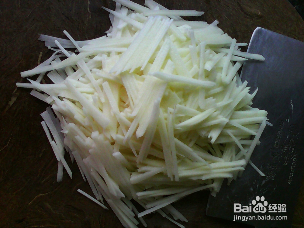 鲜脆泡椒土豆丝