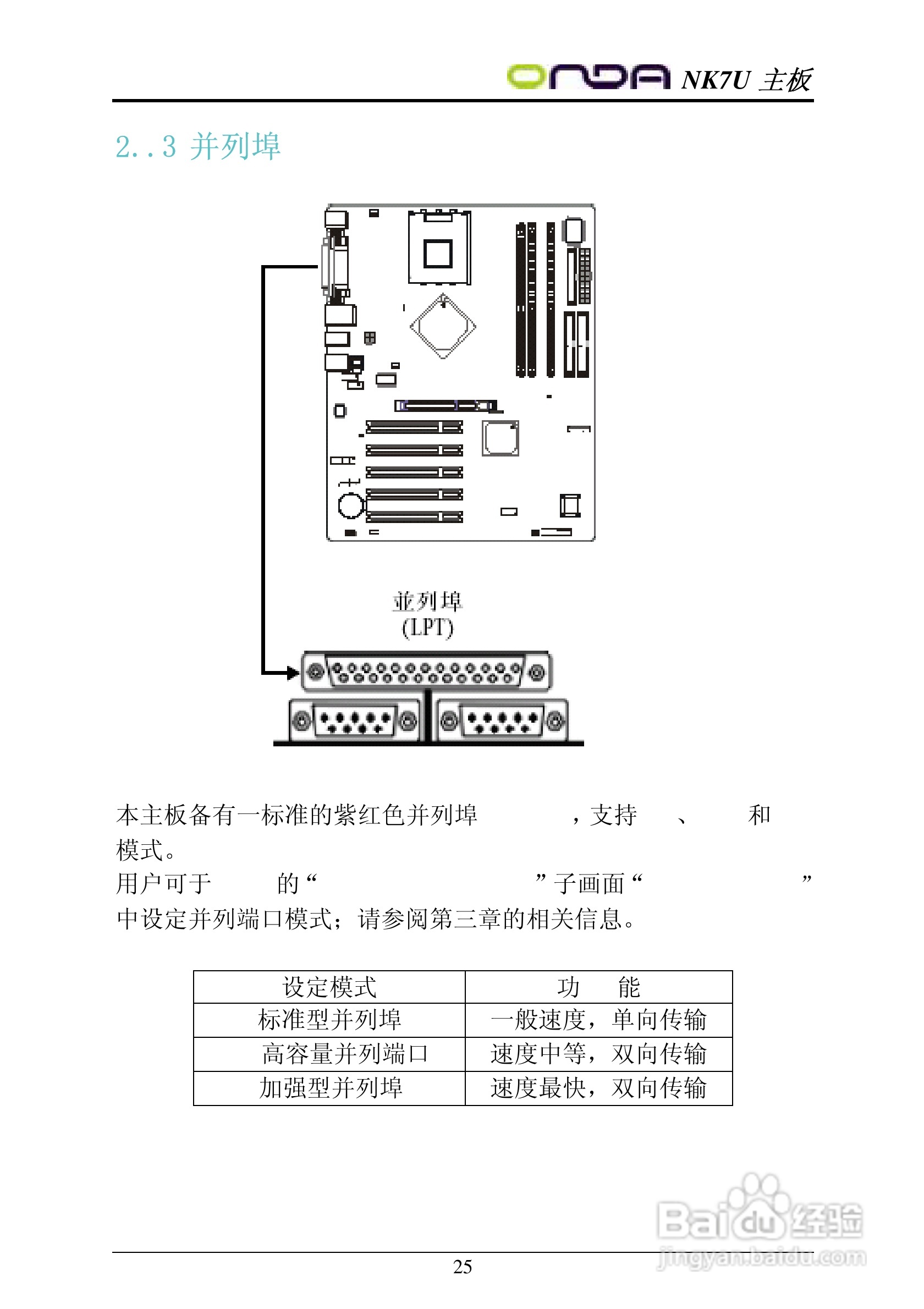 昂达NK7UPRO型主板说明书:[3]