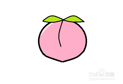 简笔画-桃子的简笔画如何画