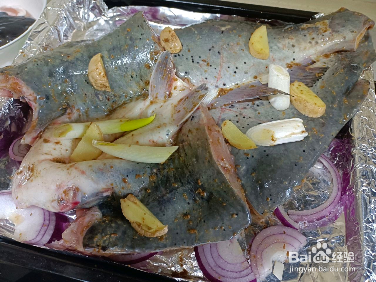 酱香烤鱼烤箱版的做法