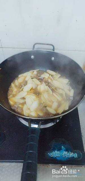 山药炒牛肉【下饭菜】