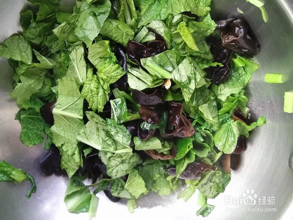 美味白菜炒秋耳