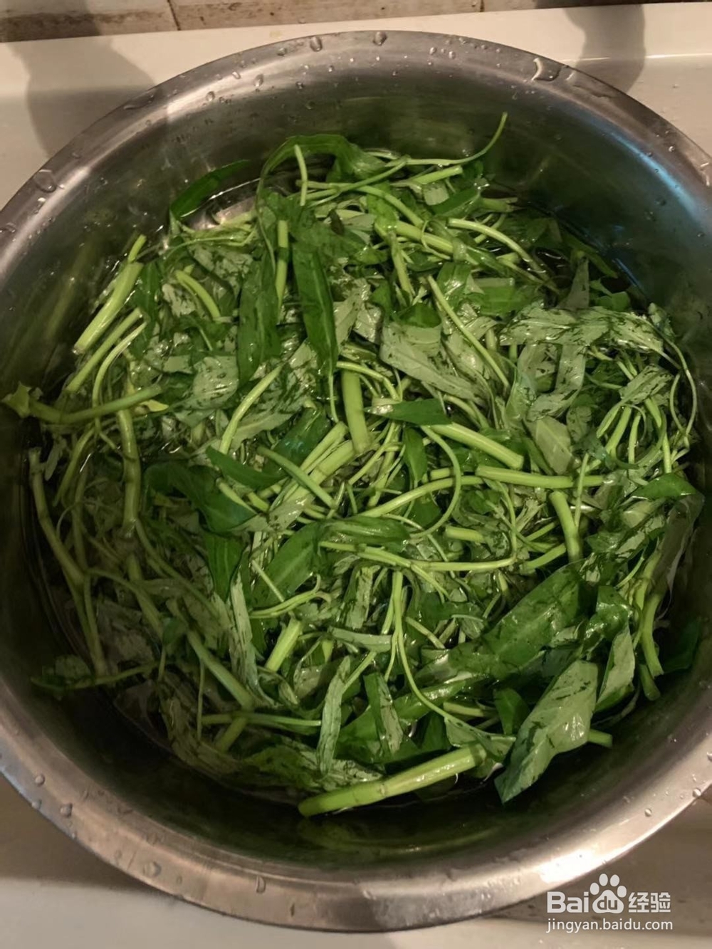 极味家常菜:素炒空心菜