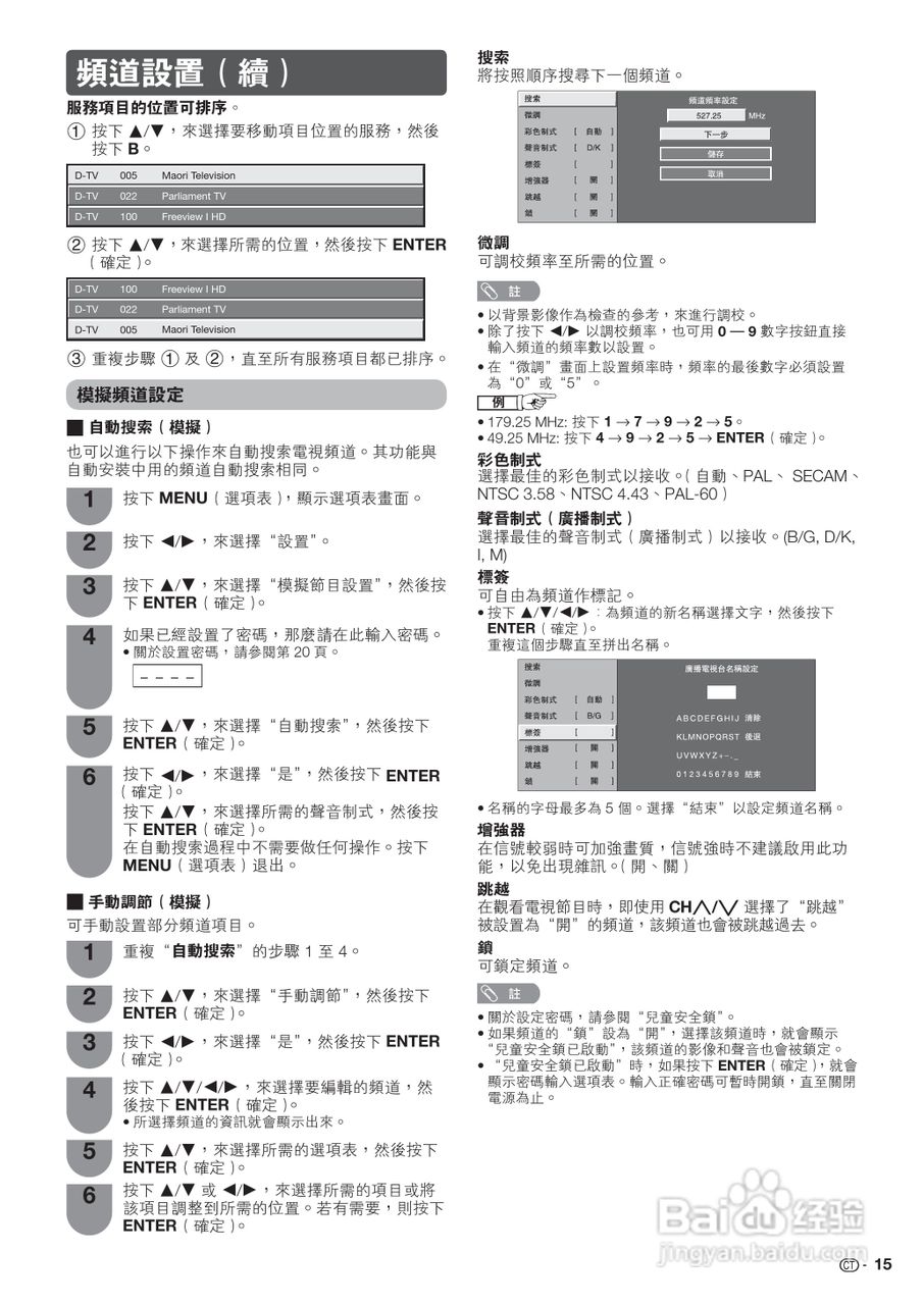 声宝LC-32GE220H型液晶电视机说明书:[2]