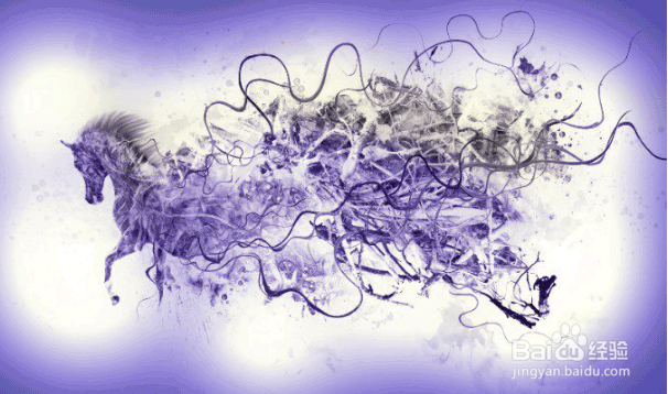 PS建筑插画教程